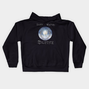 Happy Winter Solstice Kids Hoodie